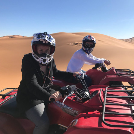 Quad Biking in the dunes